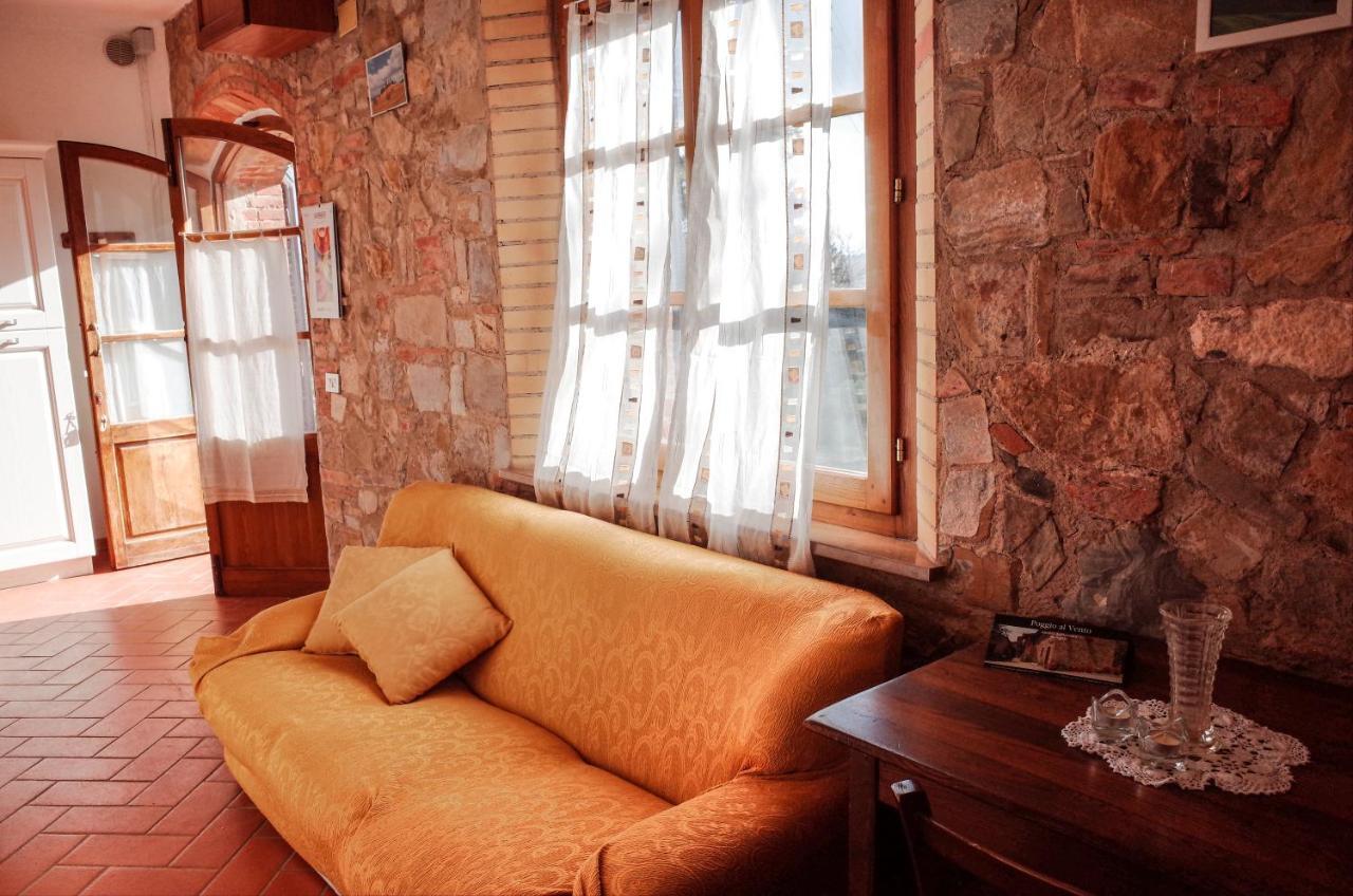 Hostal Poggio Al Vento Castiglione dʼOrcia Exterior foto